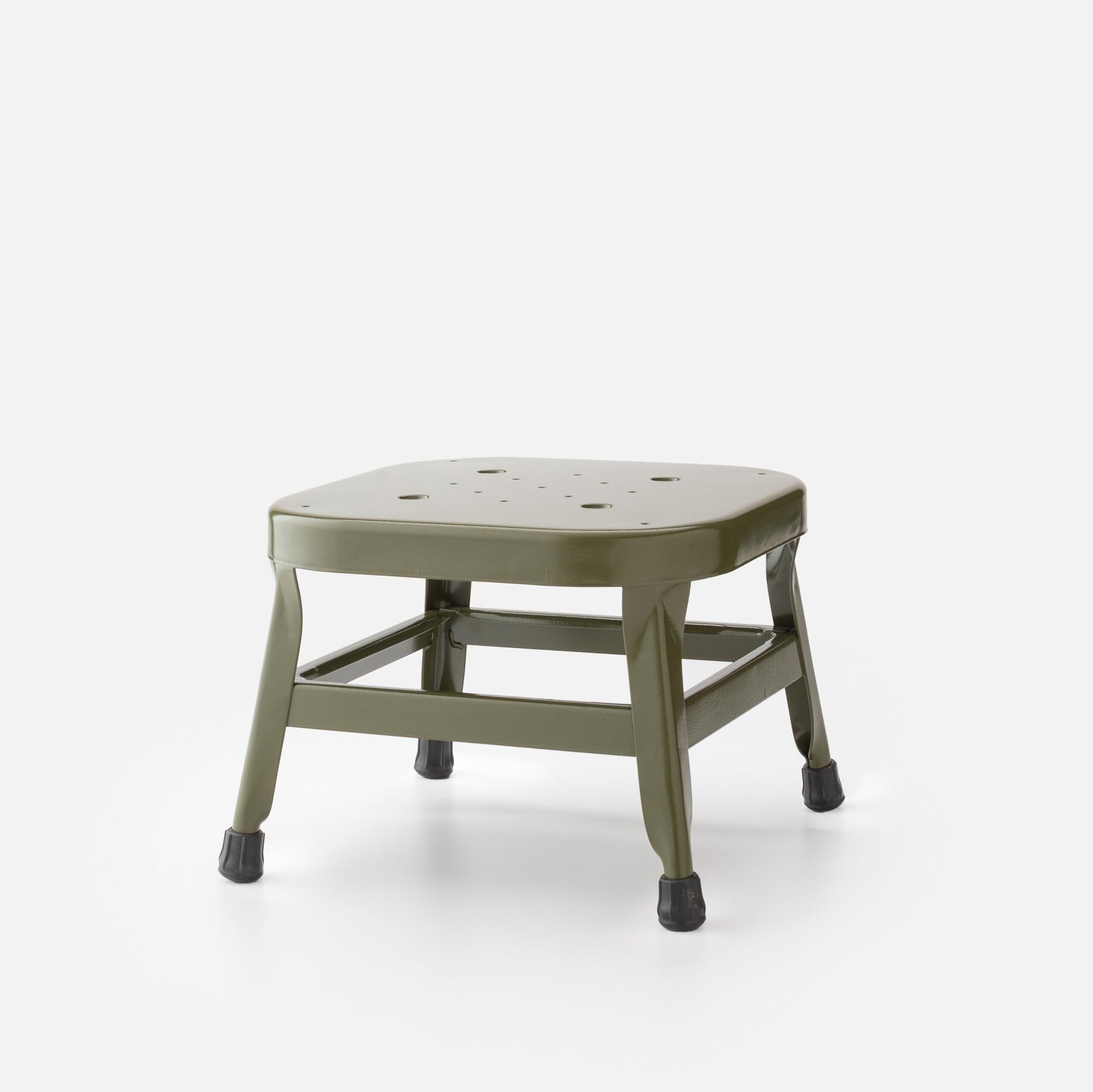 Open Schoolhouse Utility Stool 10"::Alder-gloss::Main in zoom modal