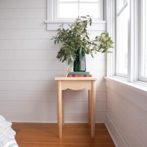 Open June Side Table::maple::Hover in zoom modal