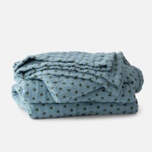 Open Polka Dot Quilt::mineral::main in zoom modal